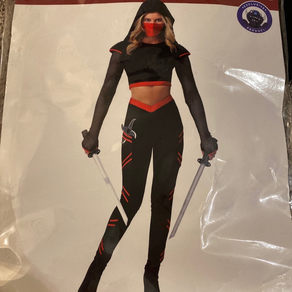 2 piece ninja costume